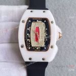 Swiss Grade Richard Mille RM07-1 White Ceramic Ladies Watch Best Replica Watches China